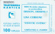 PHONE CARD CROAZIA (E51.10.4 - Croatie