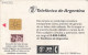 PHONE CARD ARGENTINA (E51.8.4 - Argentinien