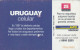 PHONE CARD URUGUAY (E53.49.1 - Uruguay