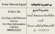 PHONE CARD EGITTO (E53.37.3 - Egypte