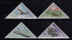 CONGO PEOPLE'S REP. 1961 SCOTT #J34-J37,J40-J43 MH - Unused Stamps