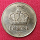 Monnaie Norvège - 1975 - 1 Krone - Olav V - Norvège