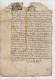 VP22.882 - Cachet De Généralité De TOULOUSE - Acte De 1686 - - Algemene Zegels