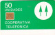 ARGENTINA - Cooperativa Telefonica, Telkor Trial Card 50 Units, Tirage 500, Mint - Argentinië