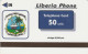 PHONE CARD LIBERIA (E57.23.8 - Liberia