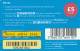 PREPAID PHONE CARD REGNO UNITO (E65.18.3 - BT Kaarten Voor Hele Wereld (Vooraf Betaald)