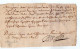 VP22.884 - Cachet De Généralité De RIOM - Acte De 1695 - CHAMALIERES - Algemene Zegels