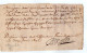 VP22.884 - Cachet De Généralité De RIOM - Acte De 1695 - CHAMALIERES - Cachets Généralité