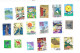 Collection De 40 Timbres Oblitérés. - Collections, Lots & Séries