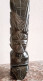 STATUE SCULPTURE En Obsidienne DIVINITE AZTEQUE MEXIQUE MAYA INCA - Hauteur 21.5 Cm - Altri & Non Classificati