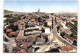 Puylaurens. Vue D'ensemble Et Avenue De Toulouse . En Avion Au Dessus De.. Edit Lapie  - Publicité Garage Huile Mobiloil - Puylaurens