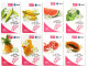 Fruit 8 Cartes Prépayées Thaïlande  Card  (R 776) - Thaïlande