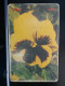 T-270 - ALBANIA TELECARD, PHONECARD, FLOWER, FLEUR,  - Albania