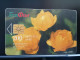 T-271 - BULGARIA TELECARD, PHONECARD, FLOWER, FLEUR,  - Bulgaria