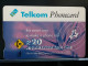 T-271 - SOUTH AFRICA TELECARD, PHONECARD, FLOWER, FLEUR,  - Sudafrica