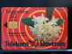 T-274 - SLOVENIA TELECARD, PHONECARD, BASKETBALL, FLOWER, FLEUR - Slovenia