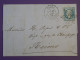 DF21 FRANCE  LETTRE 1861 ETOILE DE PARIS N°17 SUR N°21 A  REIMS + AFF. INTERESSANT++++ - 1849-1876: Klassik