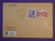 DF21 LUXEMBOURG  BELLE  LETTRE FENETRE  RECOM.  1969    + AFF. INTERESSANT++++ - Covers & Documents