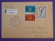 DF21 LUXEMBOURG  BELLE  LETTRE RECOM.   1963   A LA COTE  AUX FEES SUISSE +EUROPA + AFF. INTERESSANT++++ - Cartas & Documentos