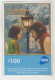 URUGUAY - Narnia Lucy Pevensie , 100 $ , ANCEL Maxi GSM Refill Card, Used - Uruguay