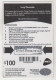 URUGUAY - Narnia Lucy Pevensie , 100 $ , ANCEL Maxi GSM Refill Card, Used - Uruguay