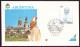 ARGENTINE ENVELOPPE COMMEMORATIVE 1987 BUENOS AIRES VISITA DE SS JUAN PABLO II - Covers & Documents