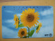 T-358 - JAPAN, Japon, Nipon, TELECARD, PHONECARD,  FLOWER, FLEUR, NTT 111-064, SUNFLOWER - Blumen