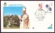 ARGENTINE ENVELOPPE COMMEMORATIVE 1987 ROSARIO VISITA DE SS JUAN PABLO II - Storia Postale