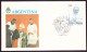 ARGENTINE ENVELOPPE COMMEMORATIVE 1987 VILLA CELINA VISITA DE SS JUAN PABLO II - Lettres & Documents