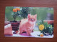 T-370 - JAPAN, Japon, Nipon, TELECARD, PHONECARD, Cat, Chat, NTT 231-201 - Katten