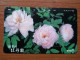 T-383 - JAPAN, Japon, Nipon, TELECARD, PHONECARD, Flower, Fleur, NTT 411-236 - Blumen