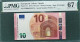 10 EURO SPAIN 2014 DRAGHI V009C5 VB000 SC FDS UNC. PMG 67 EPQ PERFECT - 10 Euro