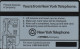 PHONE CARD STATI UNITI NYNEX (E82.18.2 - [1] Holographic Cards (Landis & Gyr)