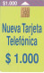 PHONE CARD CILE  (E77.24.7 - Cile