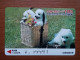 T-398 - JAPAN, Japon, Nipon, Carte Prepayee, Prepaid Card, Dog, Chien - Honden