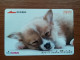 T-398 - JAPAN, Japon, Nipon, Carte Prepayee, Prepaid Card, Dog, Chien - Hunde