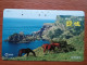 T-398 - JAPAN, Japon, Nipon, TELECARD, PHONECARD, NTT 350-259, Horse, Cheval - Caballos