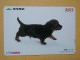 T-399 - JAPAN, Japon, Nipon, Carte Prepayee, Prepaid Card, Dog, Chien - Hunde