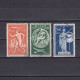 GREECE 1954, Sc# C71-C73, Air Mail, Art, Planes, Used - Ungebraucht