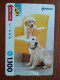 T-400 - JAPAN, Japon, Nipon, Carte Prepayee, Prepaid Card, Dog, Chien,  - Chiens