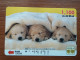 T-400 - JAPAN, Japon, Nipon, Carte Prepayee, Prepaid Card, Dog, Chien,  - Dogs