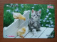 T-401 - JAPAN, Japon, Nipon, Carte Prepayee, Prepaid Card, CAT, CHAT,  - Cats