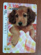 T-403 - JAPAN, Japon, Nipon, Carte Prepayee, Prepaid Card, Animal, Dog, Chien - Altri & Non Classificati