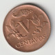 COLOMBIA 1967: 5 Centavos, KM 206a - Colombie