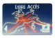 Carte Libre Accès Banque Bank FRANCE Card Karte (R 816) - Schede Bancarie Uso E Getta