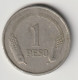 COLOMBIA 1974: 1 Peso, KM 258.1 - Colombia