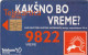 PHONE CARD SLOVENIA (E24.30.2 - Slovénie