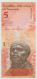 Banknote Banco Central De Venezuela 5 Bolivares 2013 UNC - Venezuela