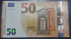 50 EURO S051F1 Italy Serie SM Ch 15 Lagarde Perfect UNC - 50 Euro