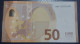 50 EURO S051F1 Italy Serie SM Ch 15 Lagarde Perfect UNC - 50 Euro